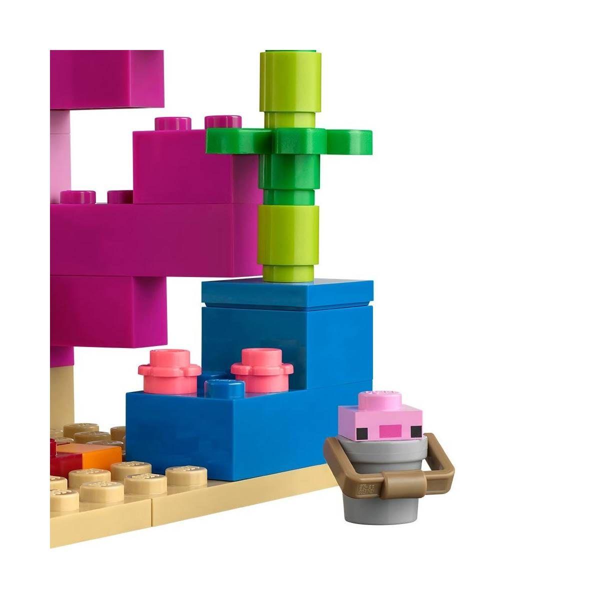 La Casa Ajolote Lego Minecraft-3
