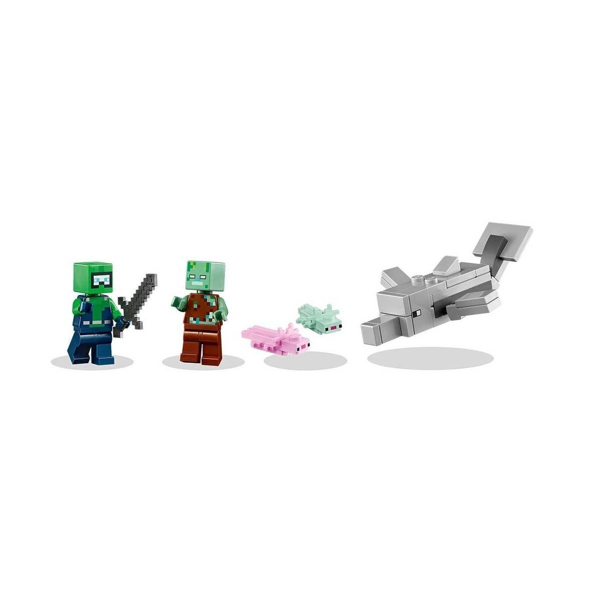 La Casa Ajolote Lego Minecraft-6