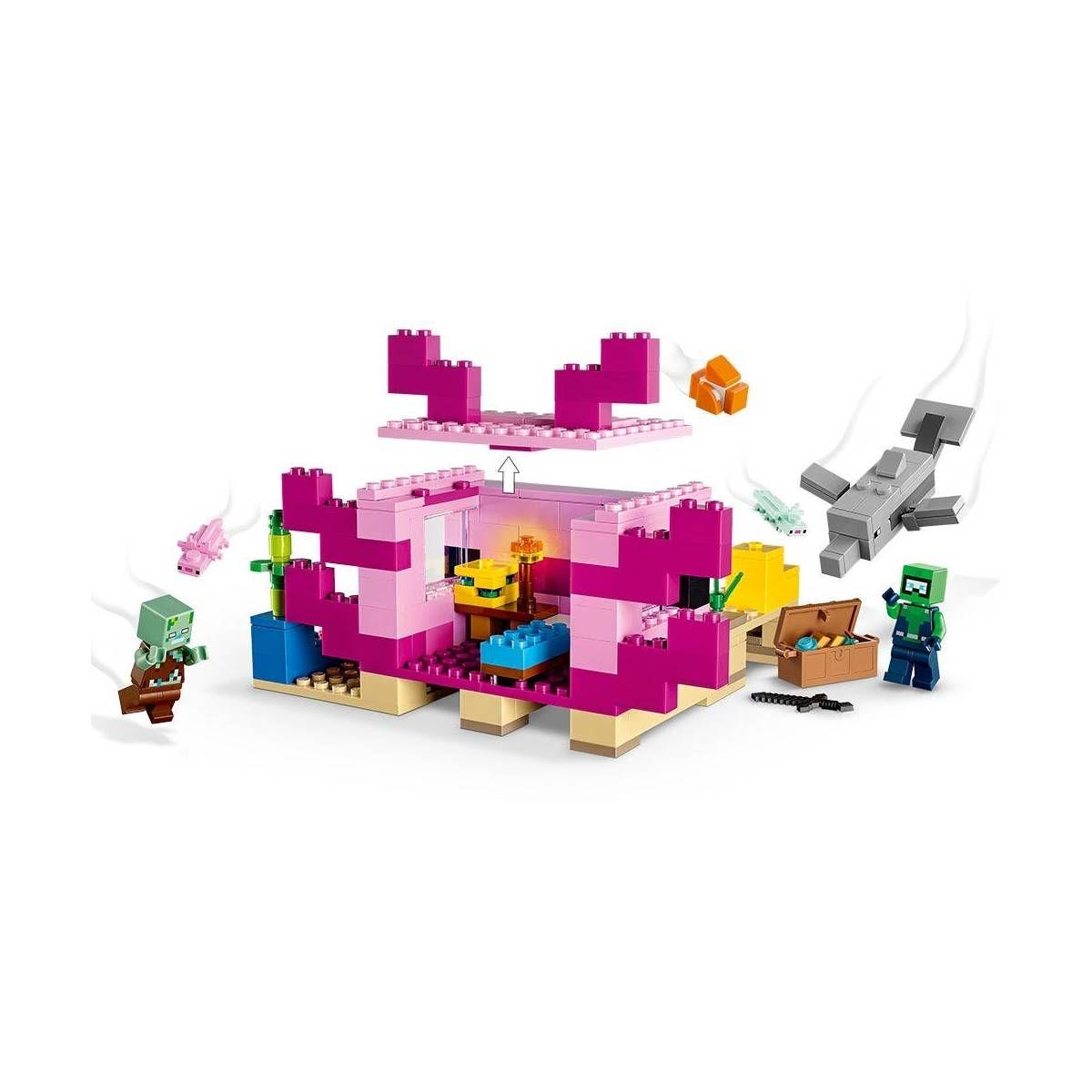 La Casa Ajolote Lego Minecraft-7