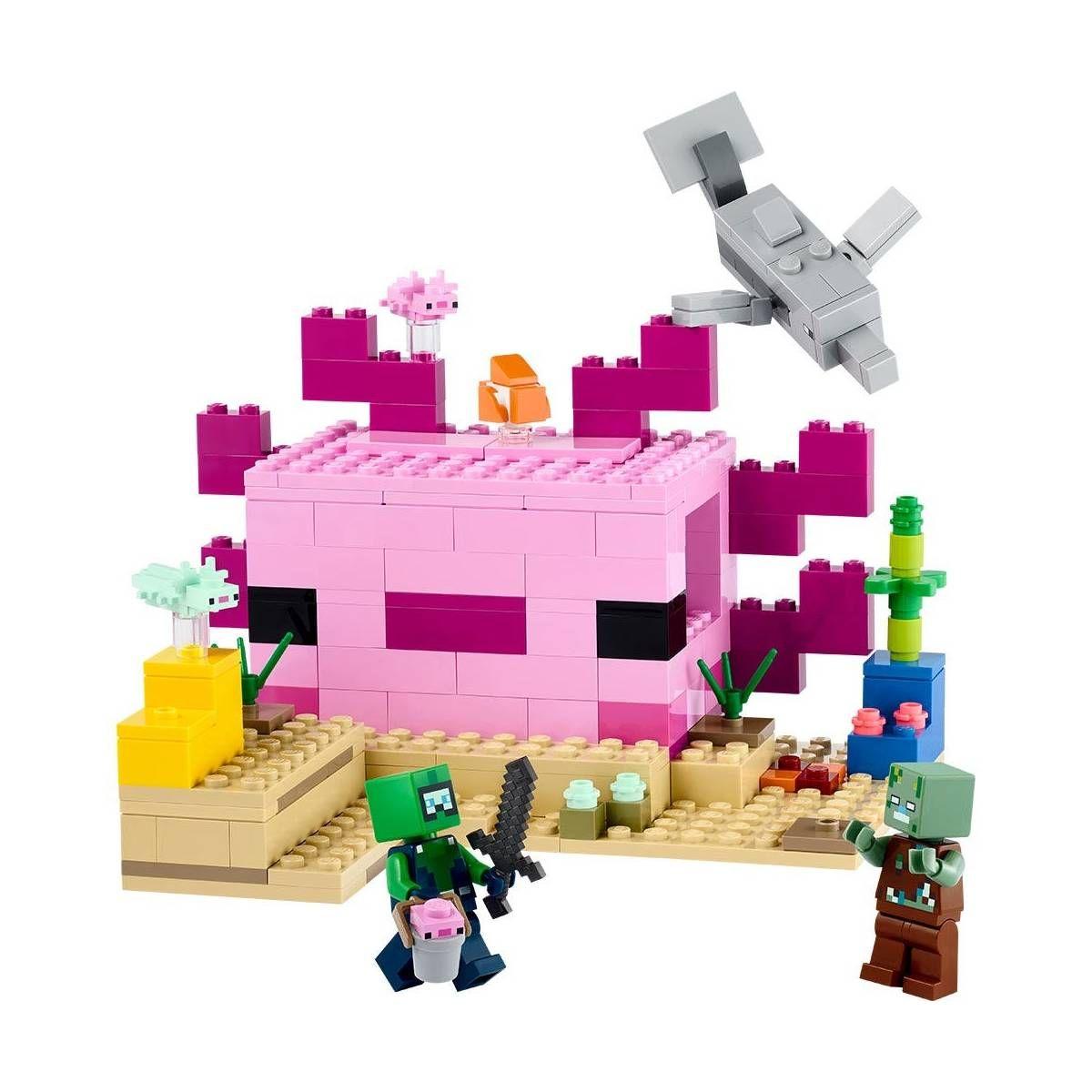 La Casa Ajolote Lego Minecraft-9