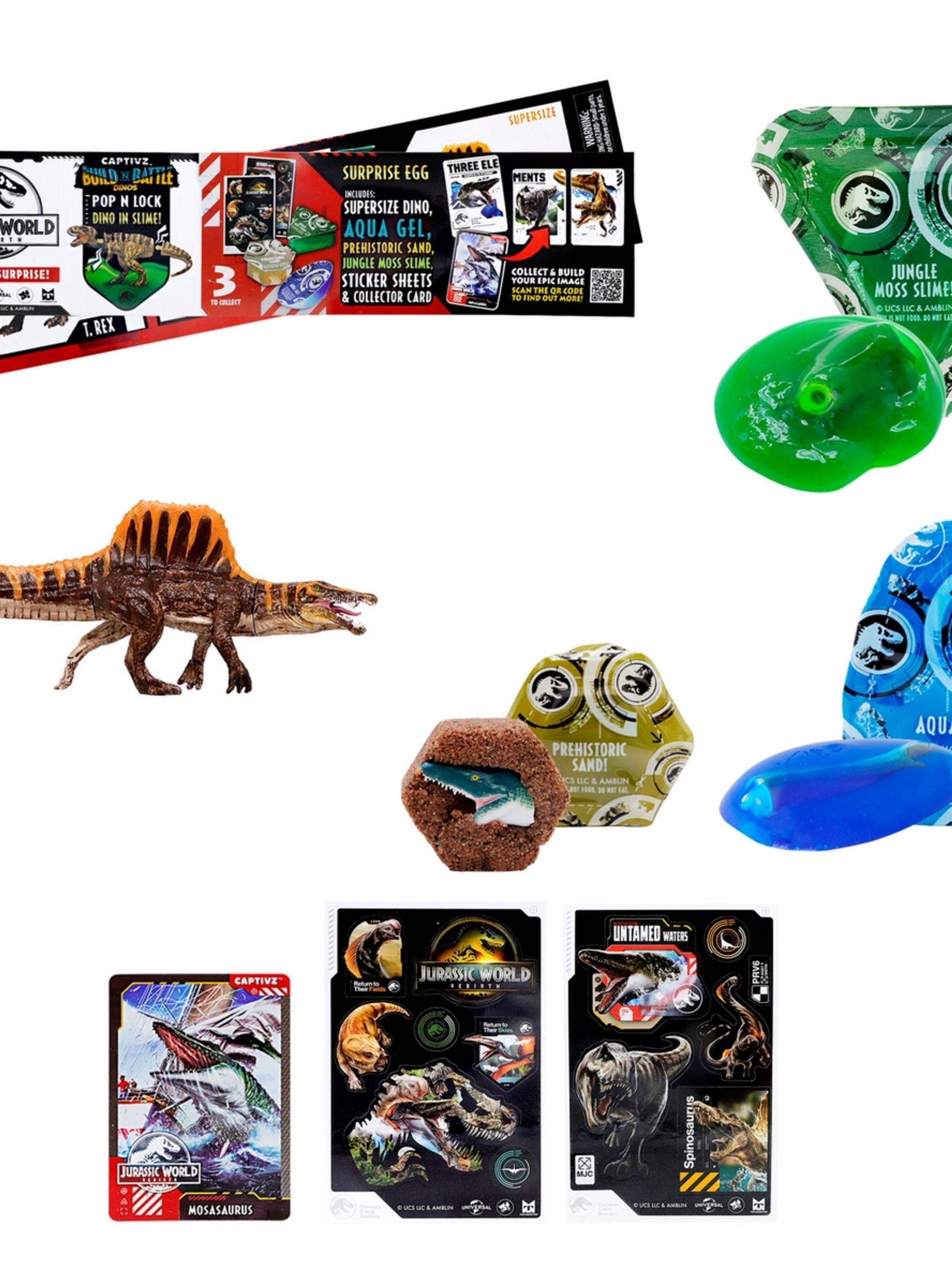 HUEVO MEDIANO CON DINOSAURIO Y SORPRESAS JURASSIC WORLD-2