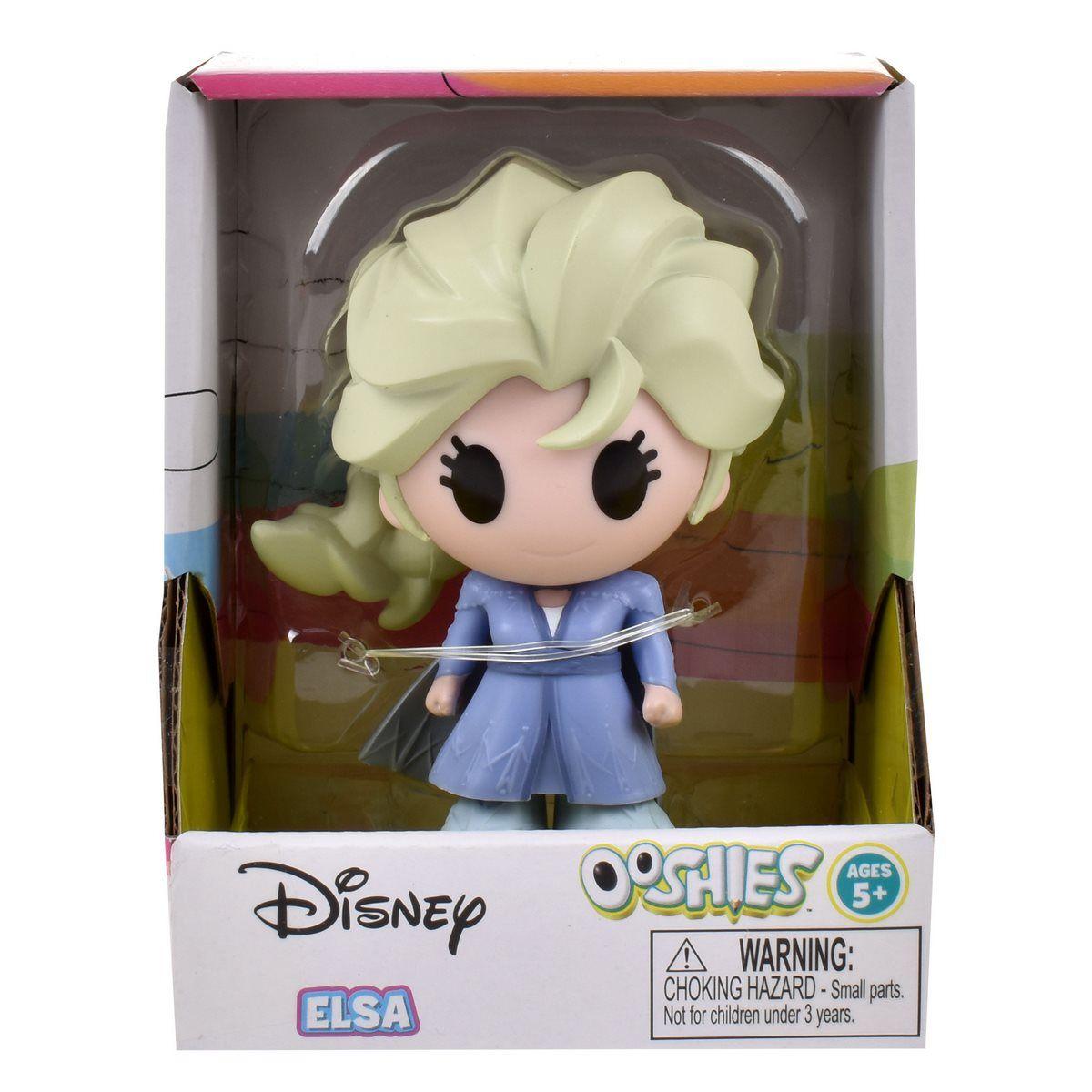 FIGURA OOSHIES 10 CMS - DISNEY PRINCESAS - ELSA-2
