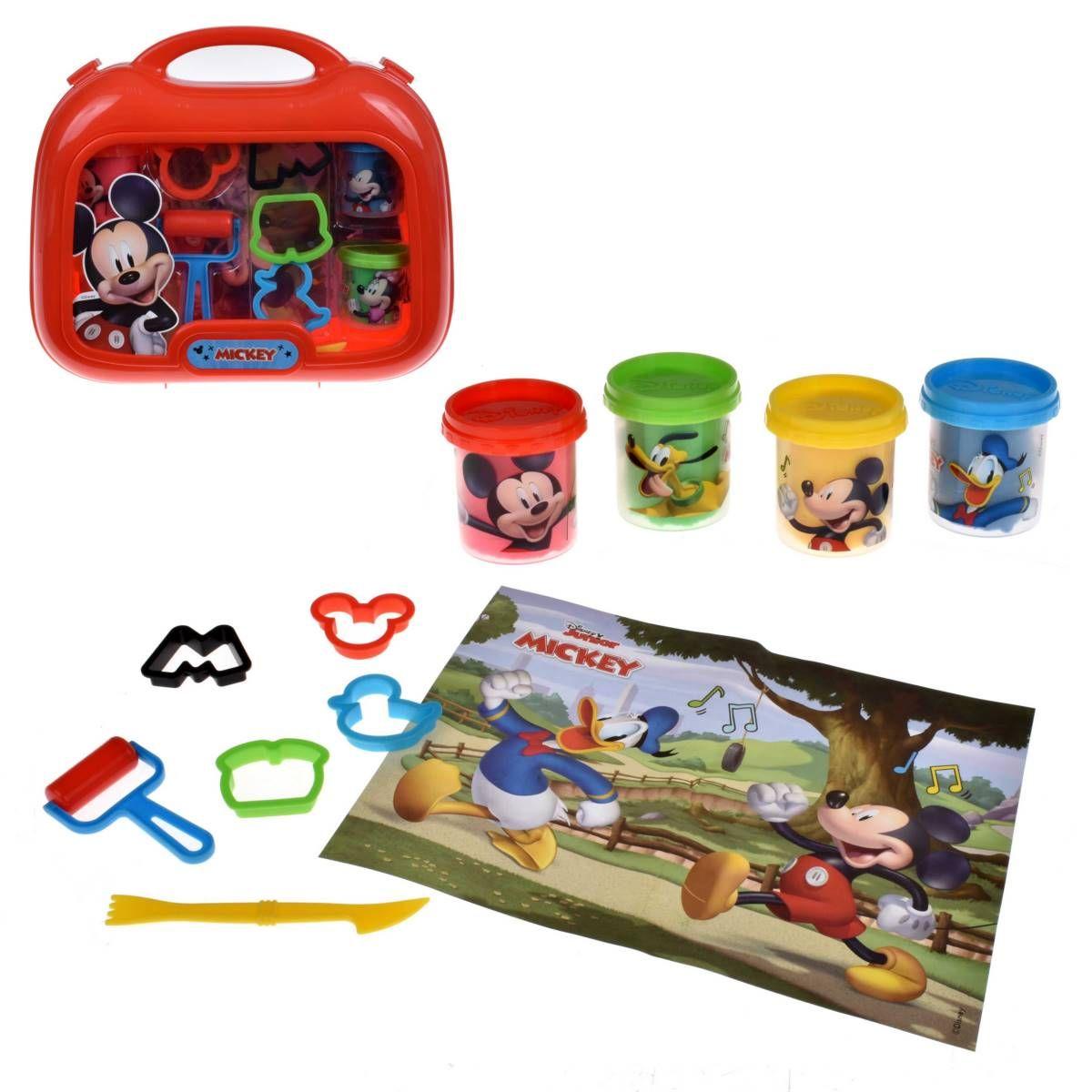 Set De Masas Con Accesorios En Maleta Plastica De 28 X 24 Cm-0