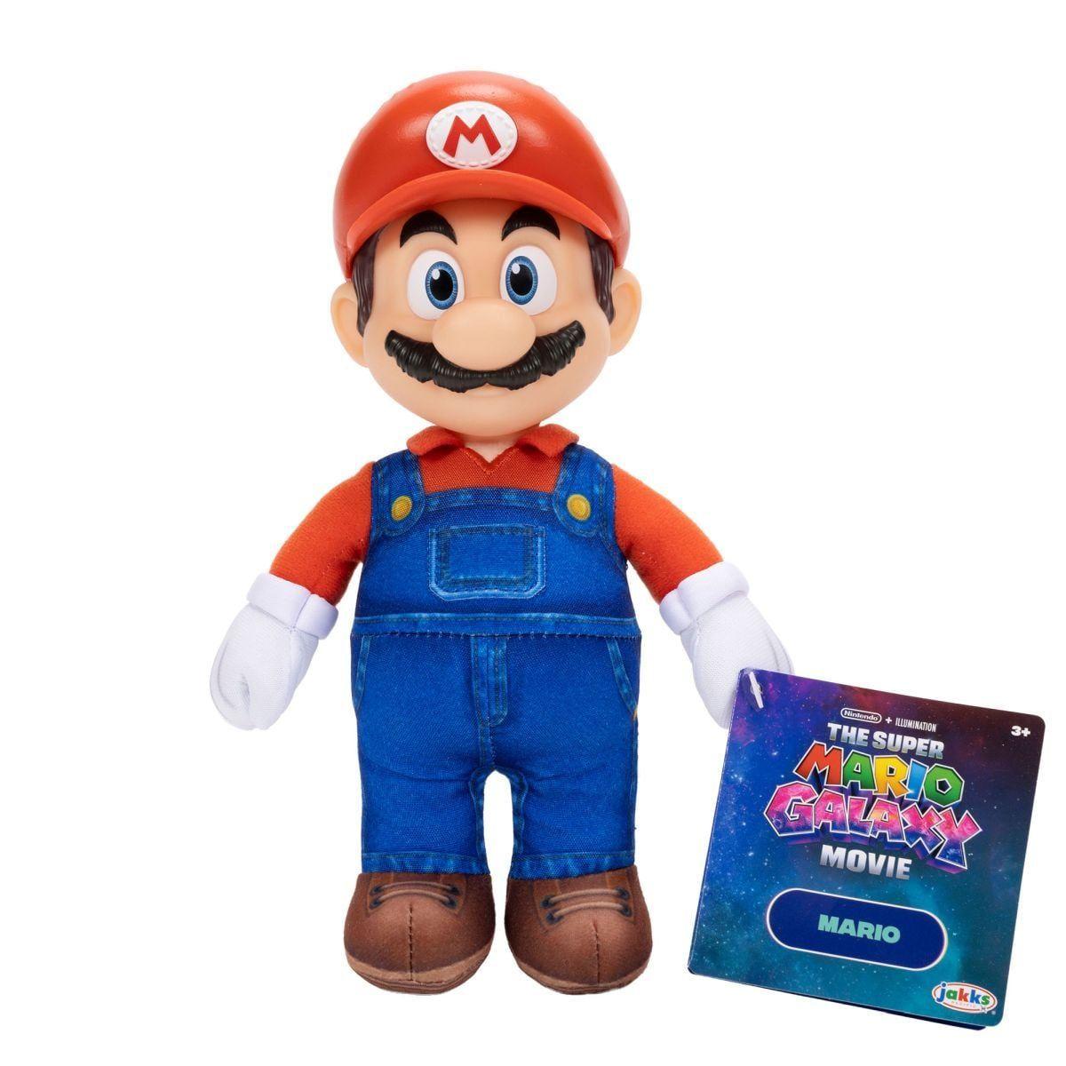 PELUCHE CON CABEZA PLASTICA 23 CM NINTENDO PELICULA - MARIO-2