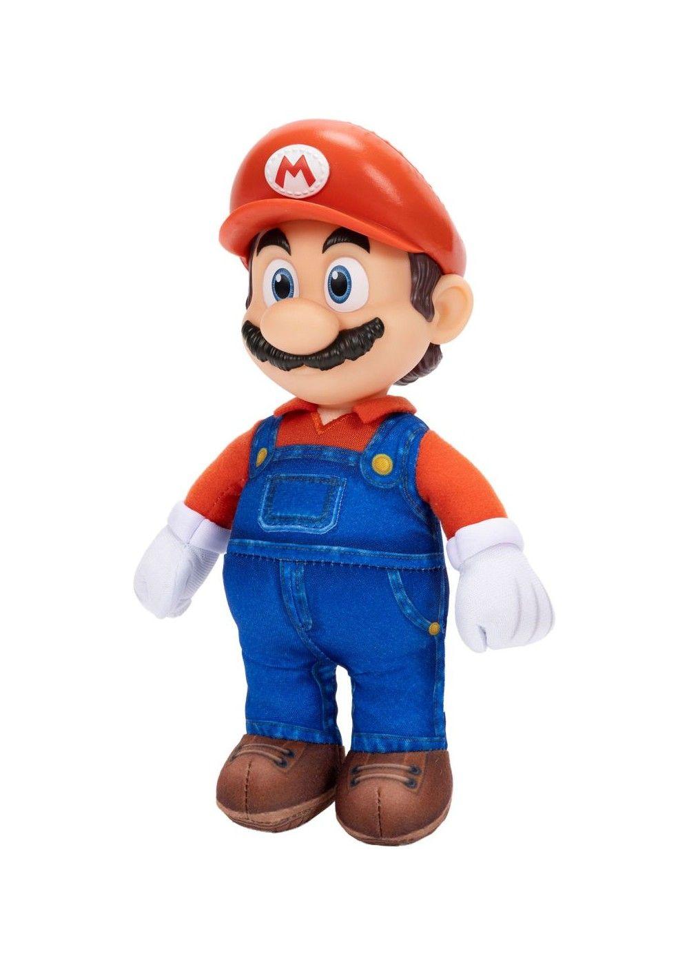 PELUCHE CON CABEZA PLASTICA 23 CM NINTENDO PELICULA - MARIO-3