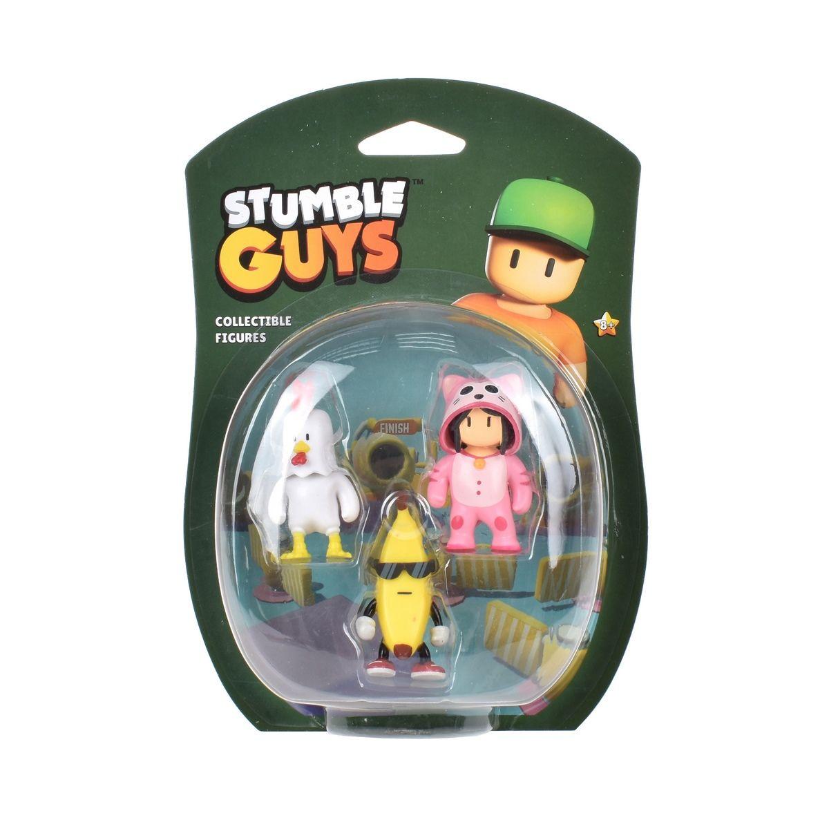 PACK 3 FIGURAS 5 CMS STUMBLE GUYS - BANANA GUY-4