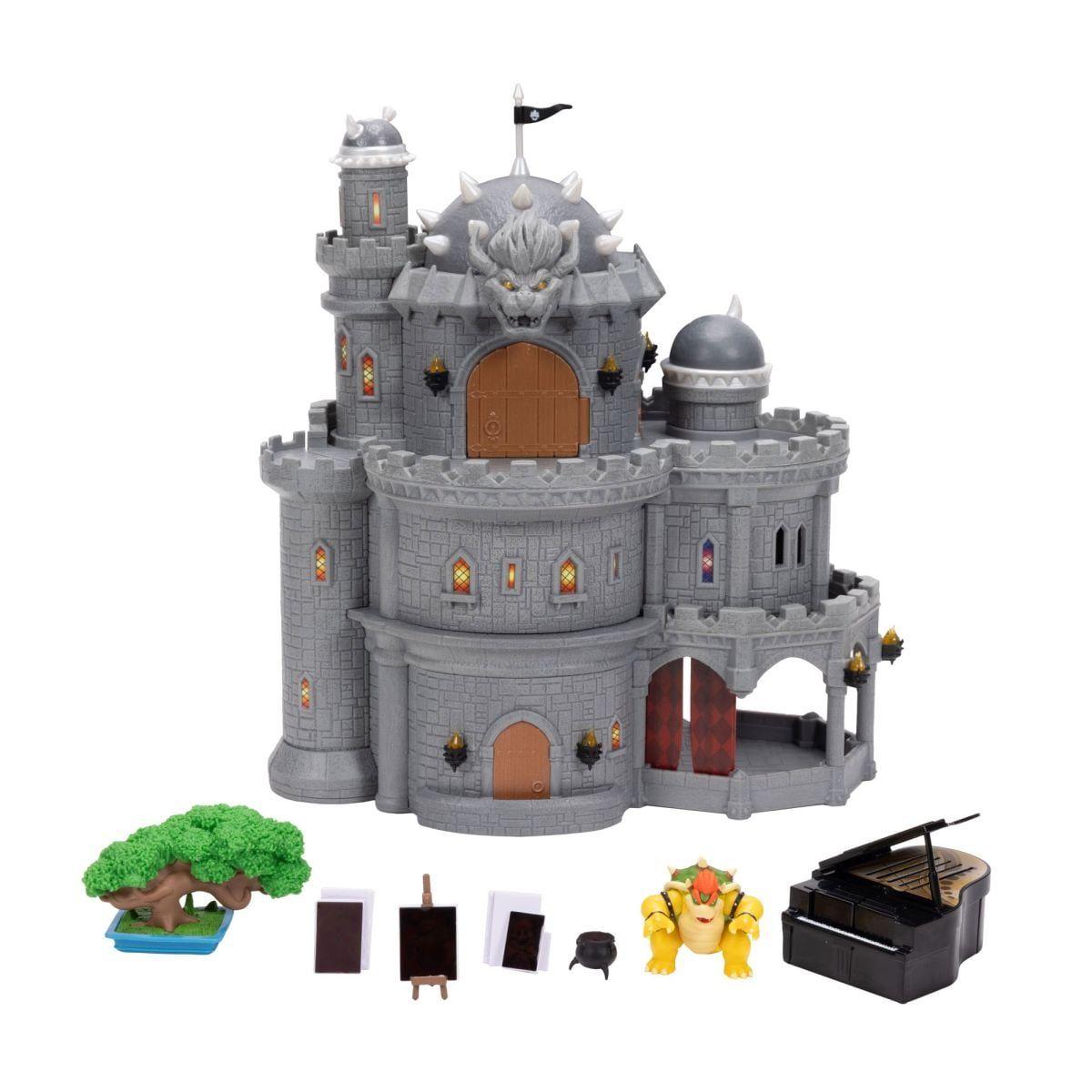 PLAYSET DELUXE CASTILLO BROWSER CON FIGURA 4 CM NINTENDO PELICULA-3