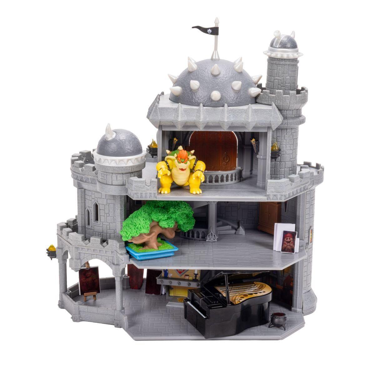 PLAYSET DELUXE CASTILLO BROWSER CON FIGURA 4 CM NINTENDO PELICULA-4