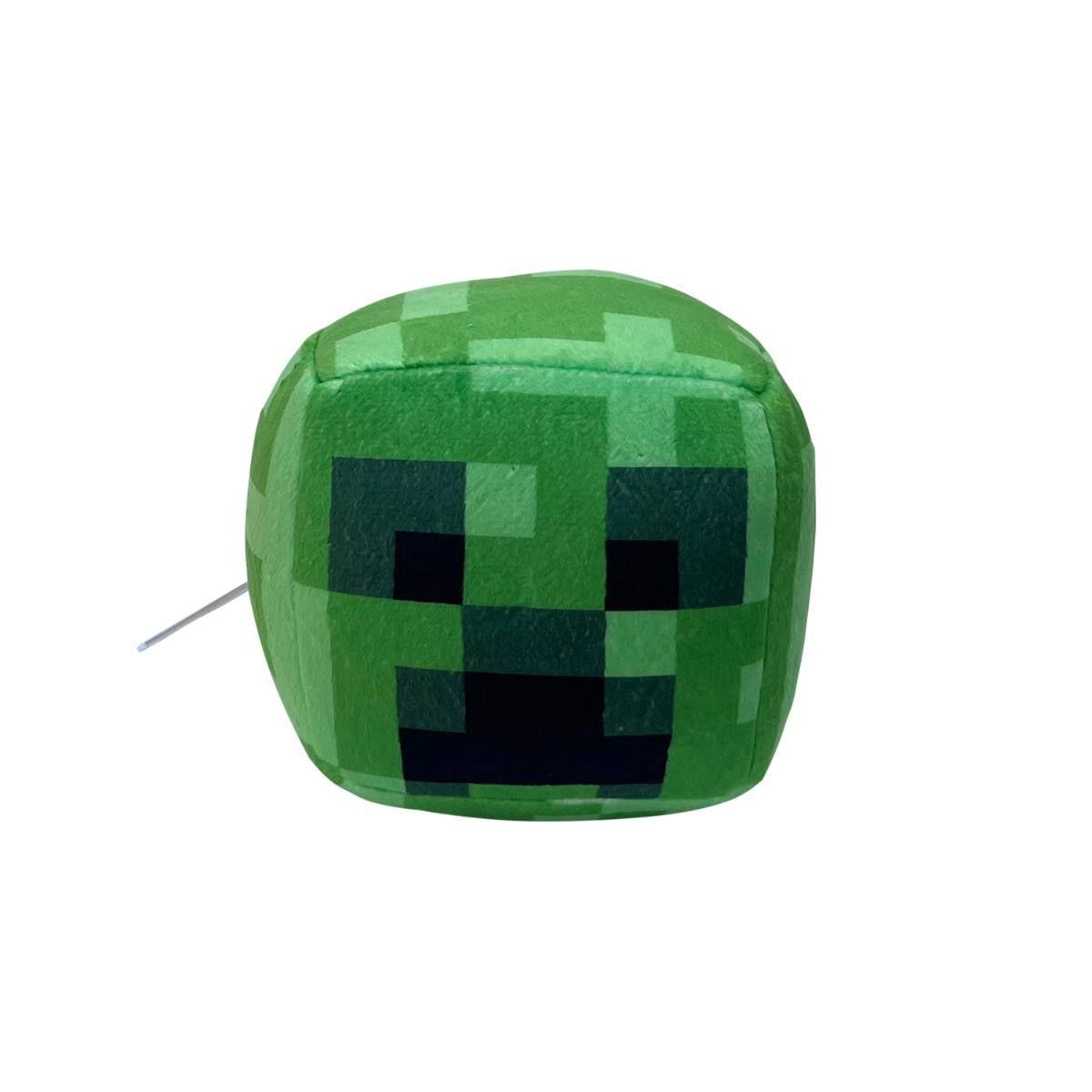PELUCHE MINECRAFT CUBO 12CM CON CLIP - CREEPER-0