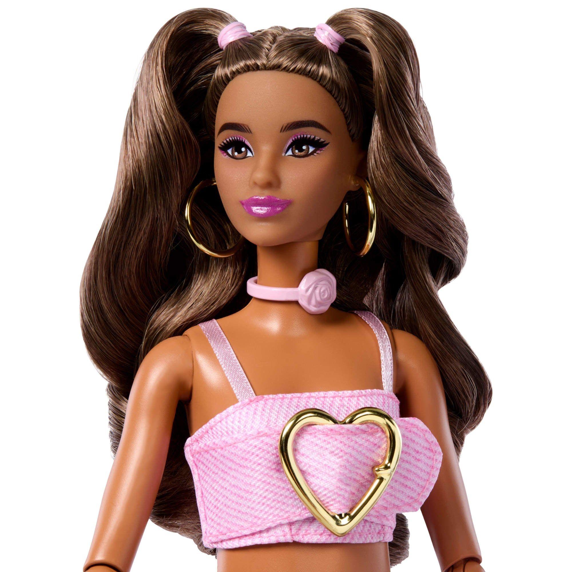 BARBIE MUÑECA DELUXE STYLE PINK STAR DRESS ASIAN-2
