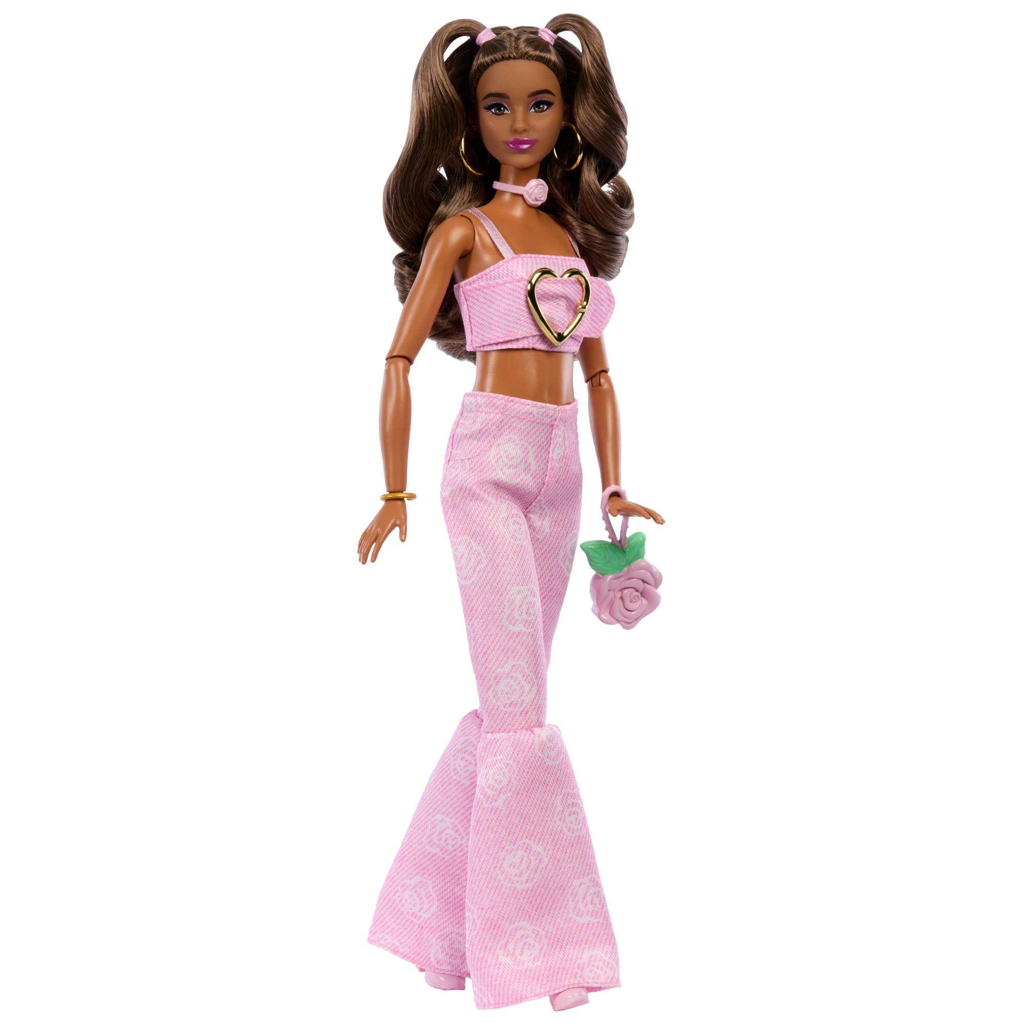 BARBIE MUÑECA DELUXE STYLE PINK STAR DRESS ASIAN-4