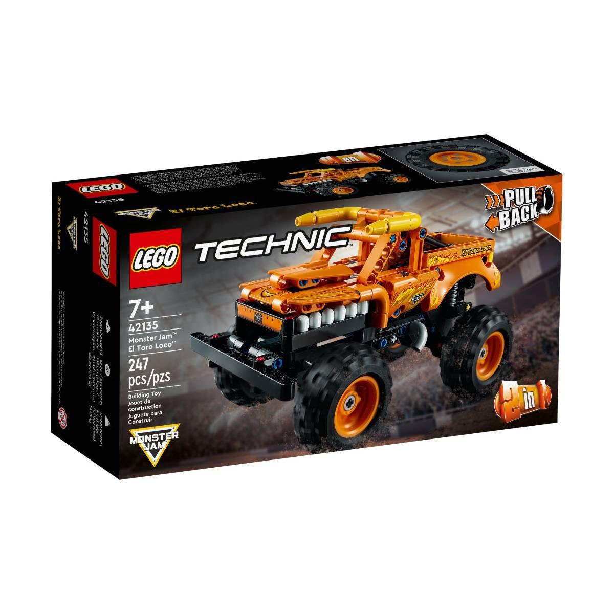 MONSTER JAM EL TORO LOCO LEGO TECHNIC-9