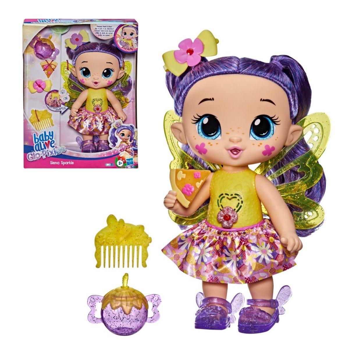 BABY ALIVE GLO PIXIES (SIENA SPARKLE)-0