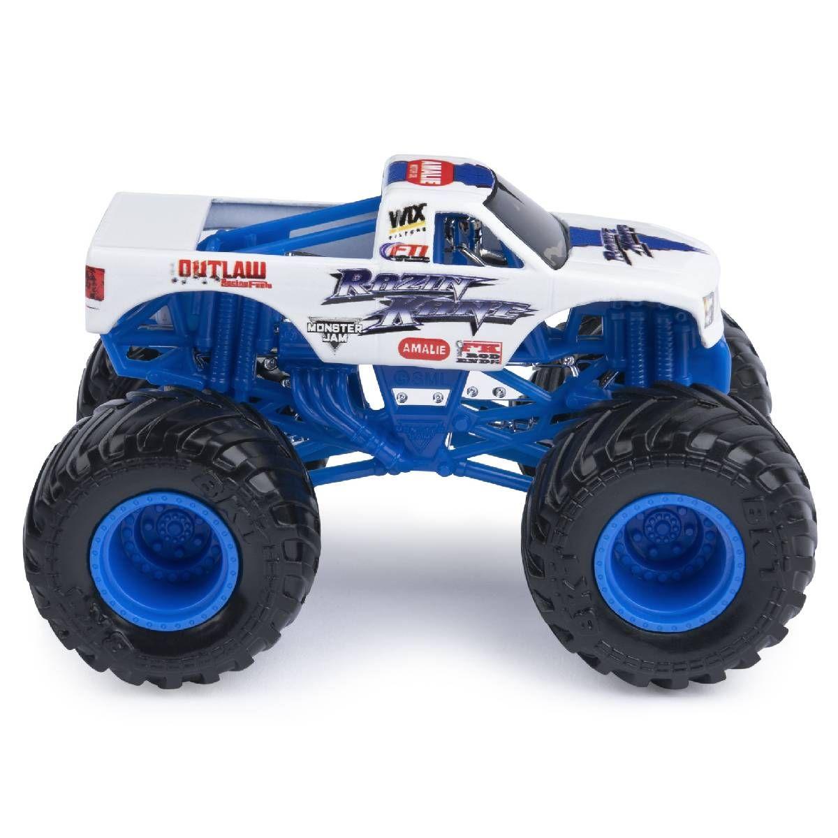 Vehículos Monster Jam 1:64 pack 2 Wreckreation Ranger Rescue-3