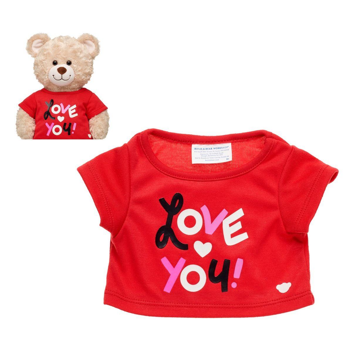 POLERA CON LETRAS NEGRAS LOVE YOU BUILD-A-BEAR-2