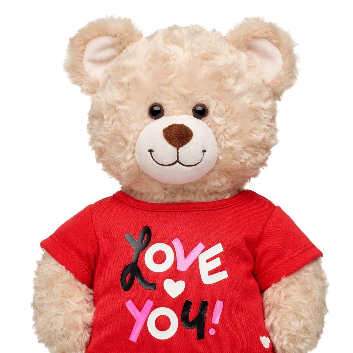 POLERA CON LETRAS NEGRAS LOVE YOU BUILD-A-BEAR-3