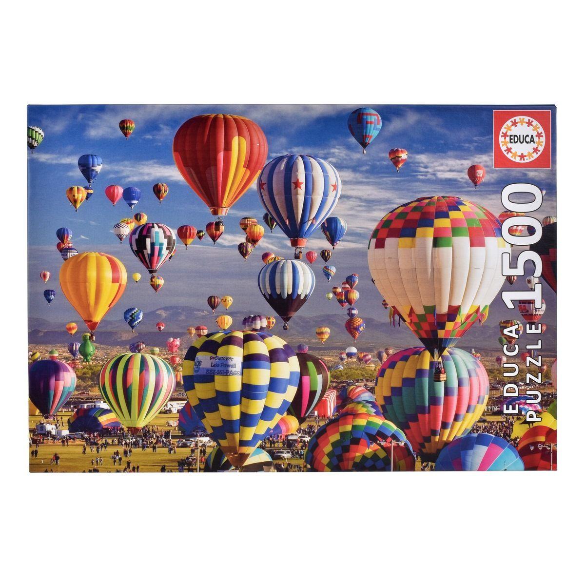 PUZZLE 1500 PIEZAS GLOBOS AEROSTATICOS EDUCA-2