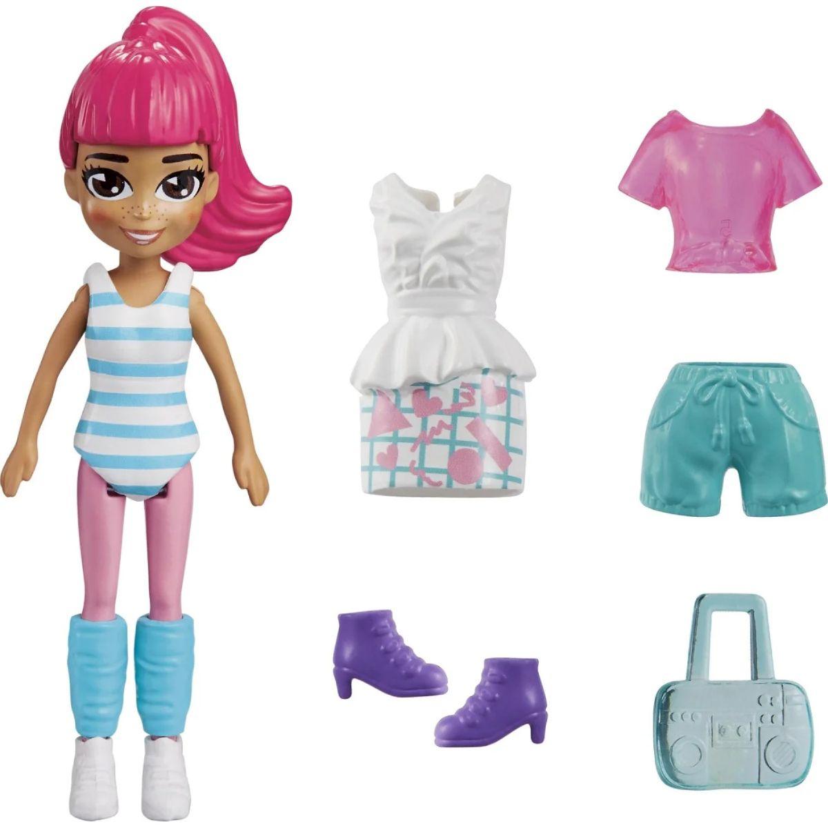 Polly Pocket Pequeño Pack De Moda - Fucsia-1