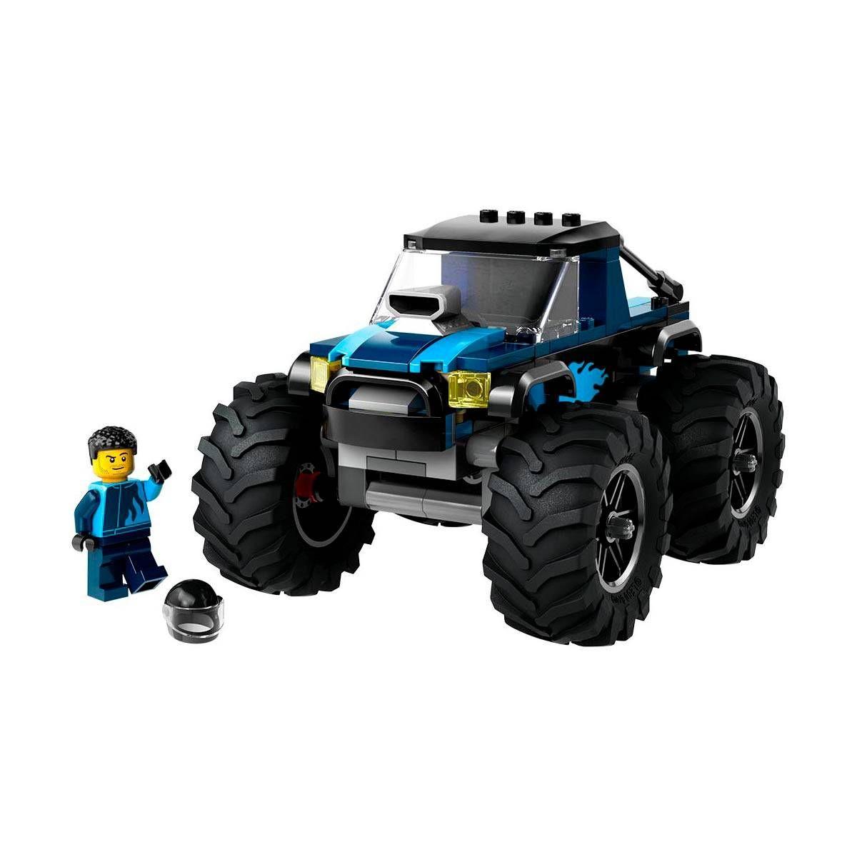 CARRO MONSTRUO AZUL LEGO CITY-3