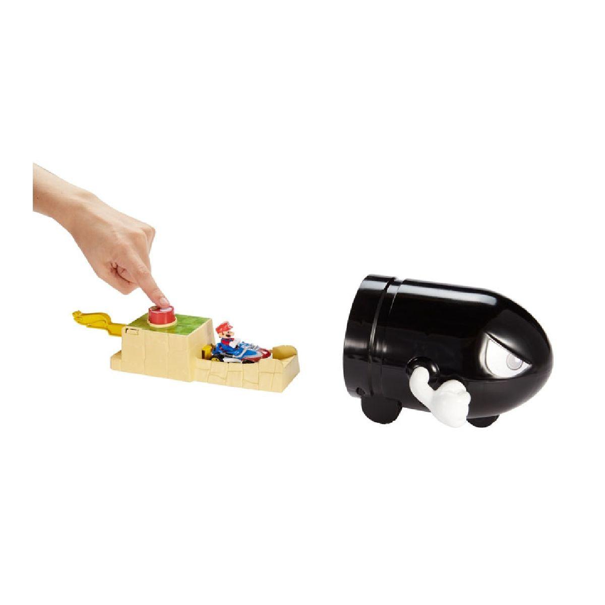 Hot Wheels Mario Kart Lanzador Bullet Bill-3