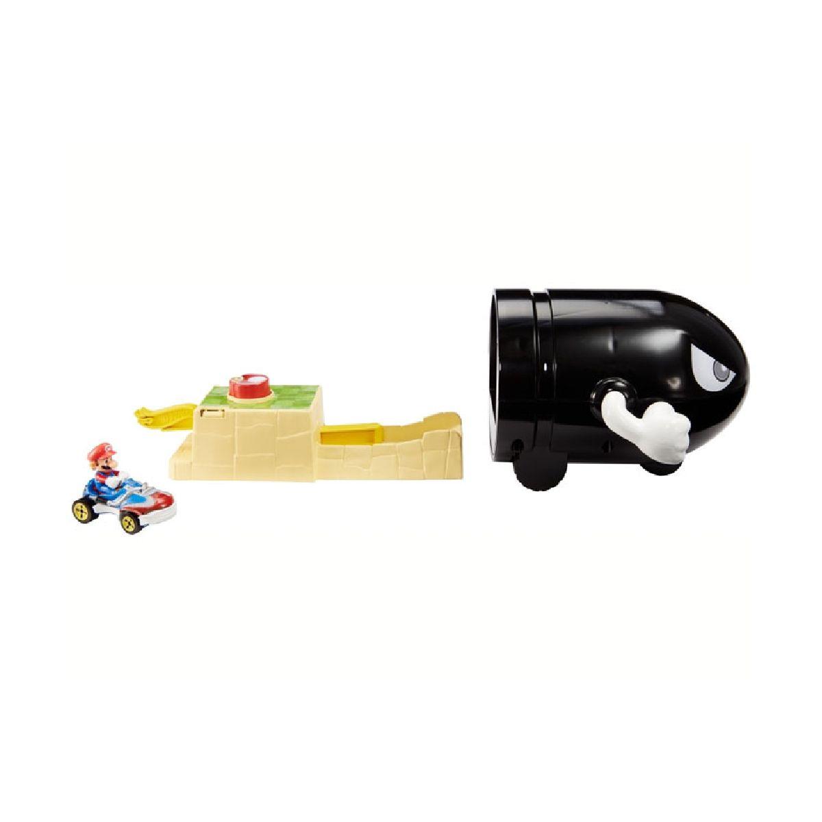 Hot Wheels Mario Kart Lanzador Bullet Bill-6