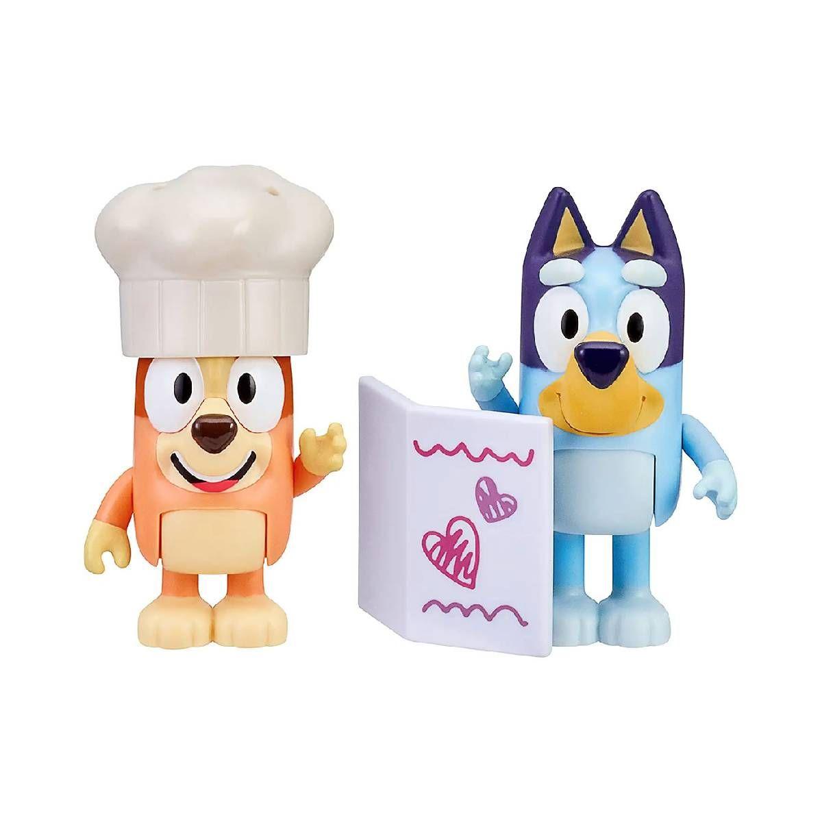 Bluey Set 2 Figuras - Restaurant-4