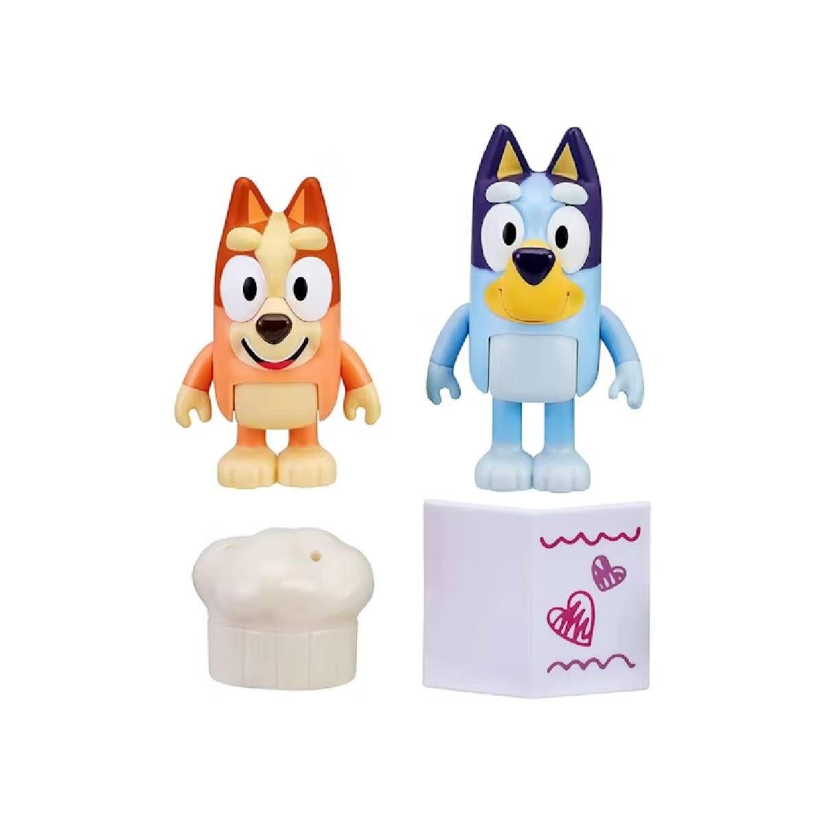 Bluey Set 2 Figuras - Restaurant-6