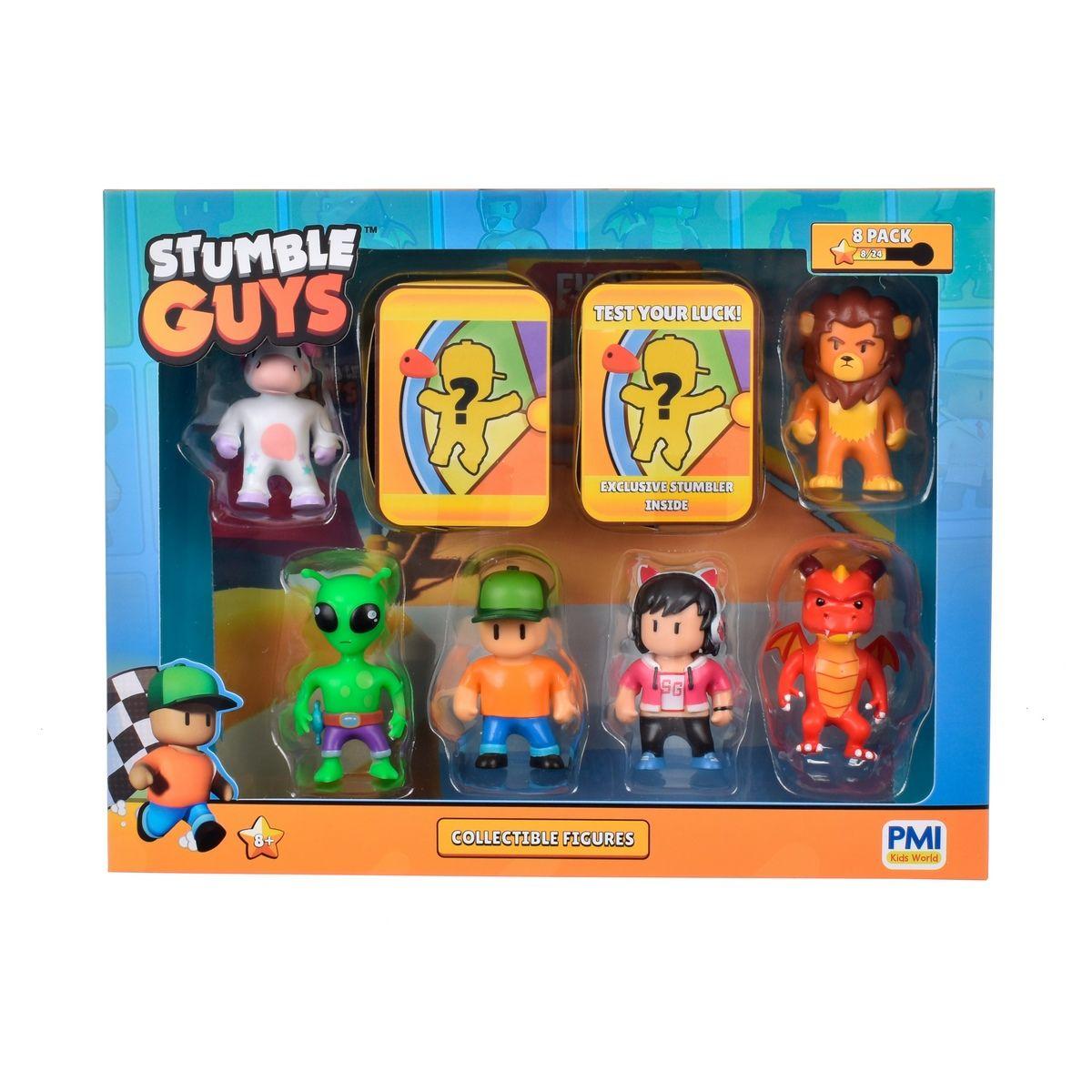 PACK 8 FIGURAS 5 CMS STUMBLE GUYS - MR. STUMBLE-4