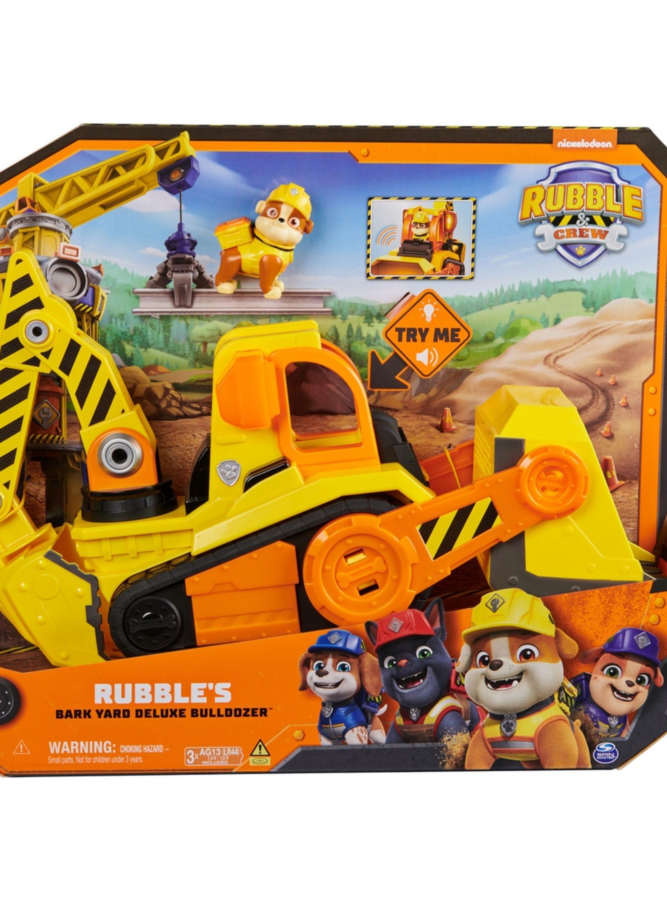 Paw patrol vehículo rubble con luz y sonido-2