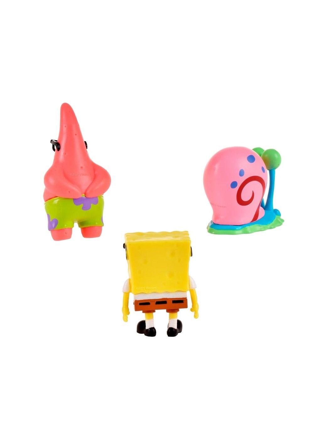 Pack 3 Figuras 5 Cm En Blister Bob Esponja - Gary-9