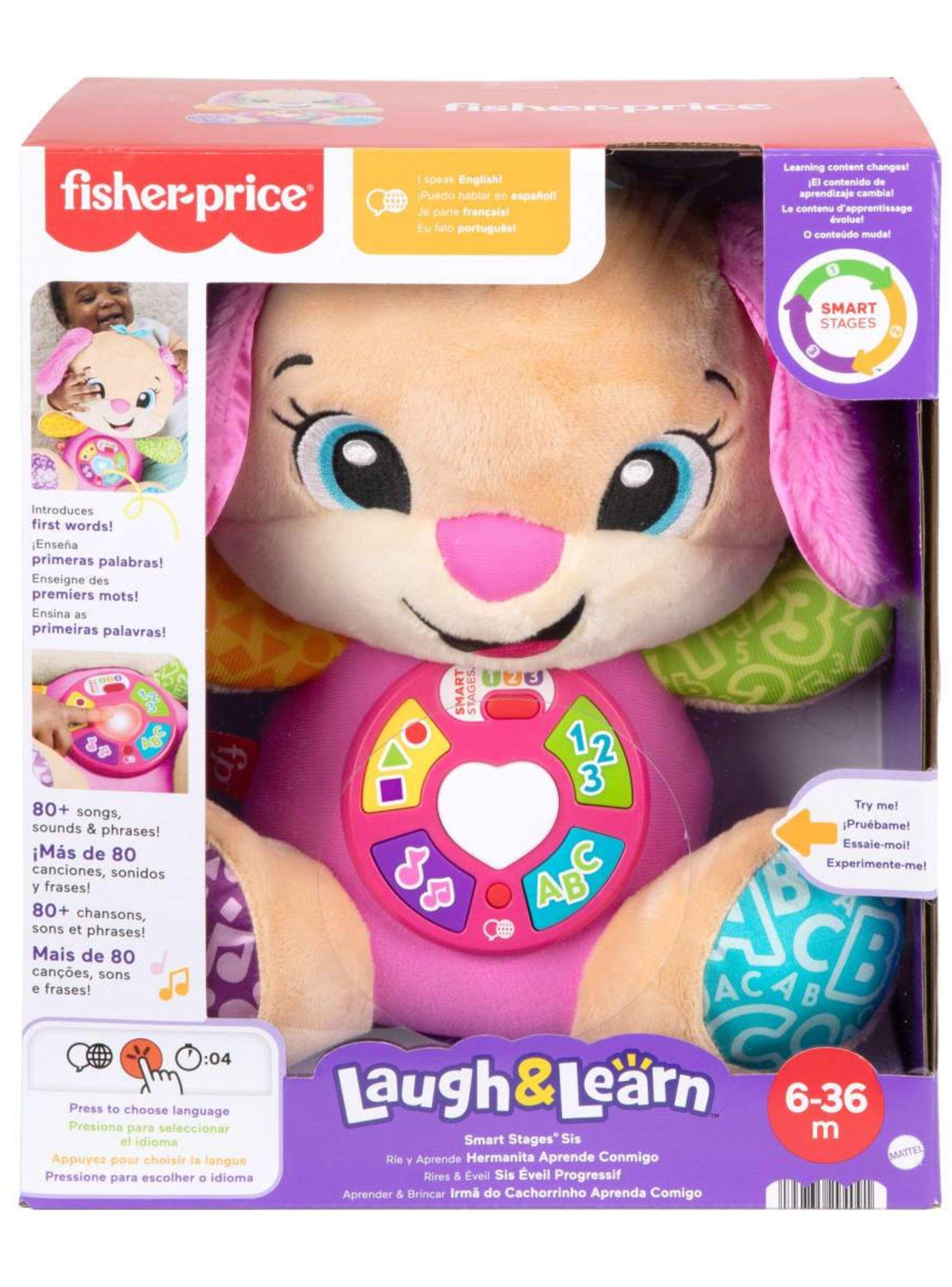 Fisher Price Ríe Y Aprende Perrito Aprende Conmigo-2