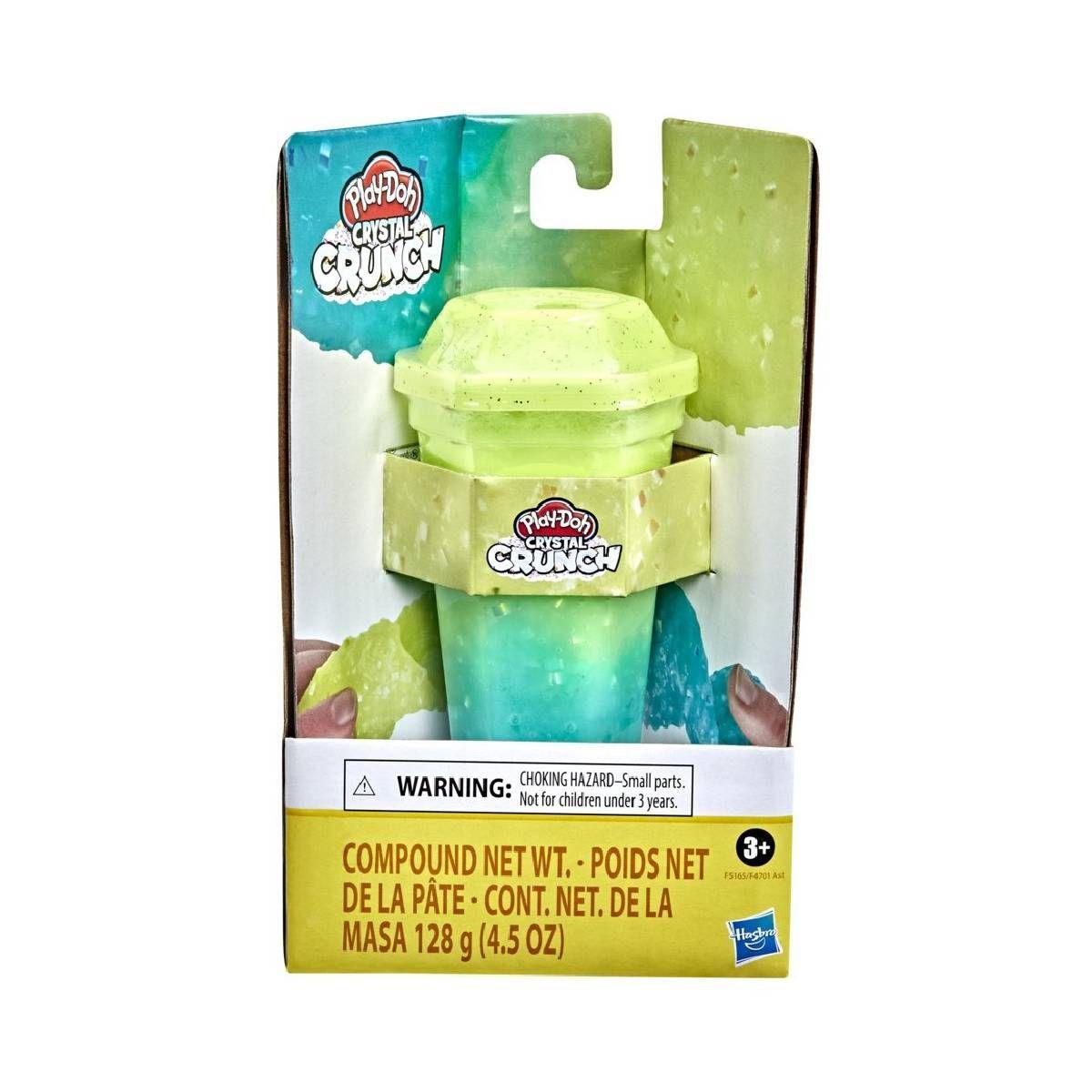 Play-Doh Mundo De Texturas Crystal Crunch - Celeste-Amarillo-2