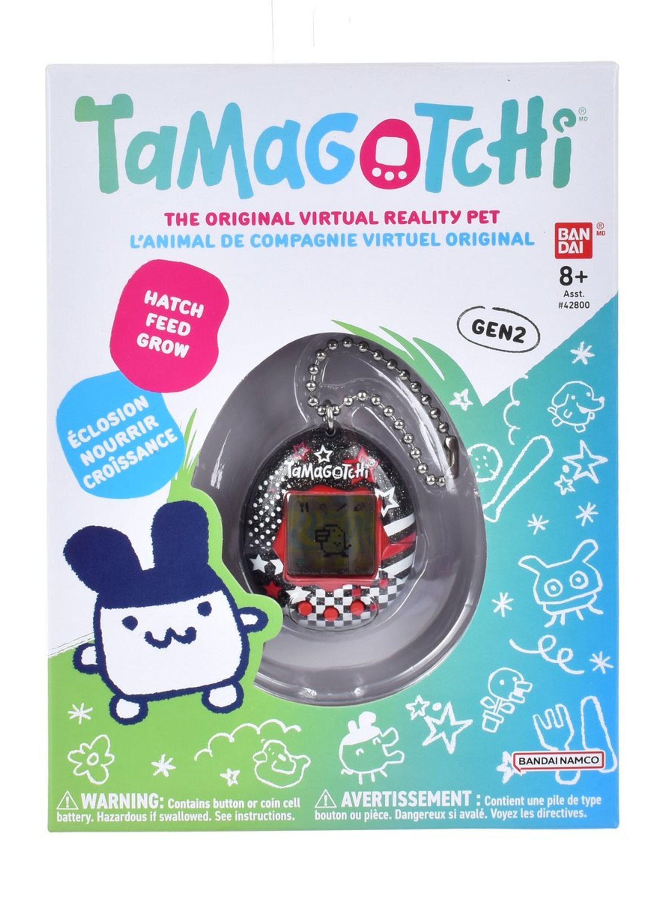 MASCOTA VIRTUAL TAMAGOTCHI ORIGINAL DE BANDAI - ROCK GLITTER-2