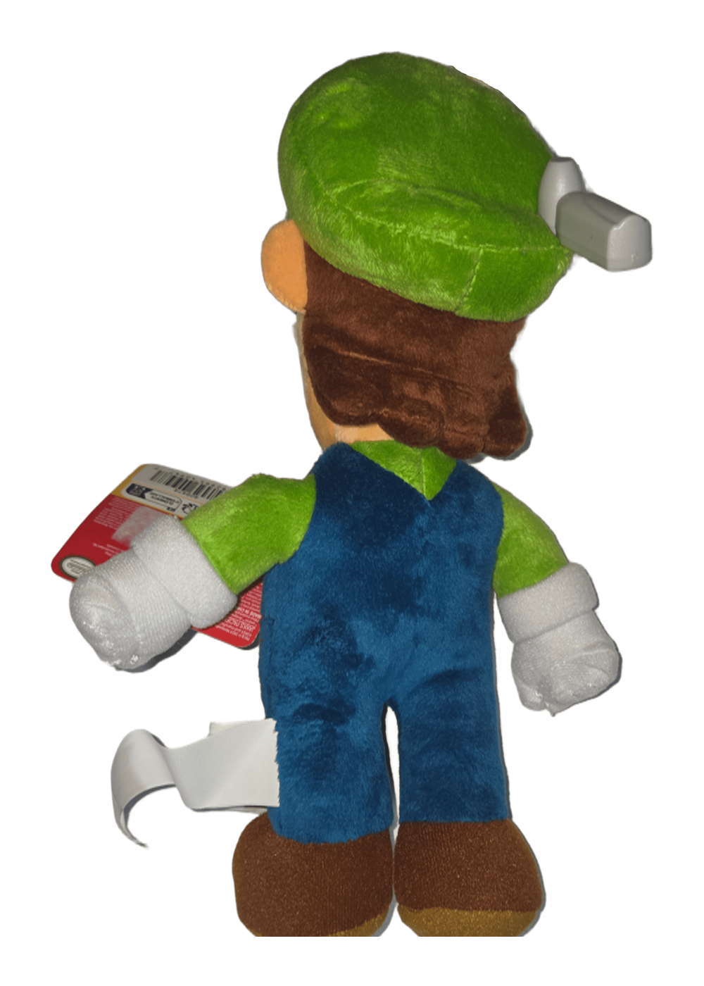 PELUCHE 23 CMS SUPER MARIO DE NINTENDO - LUIGI-1