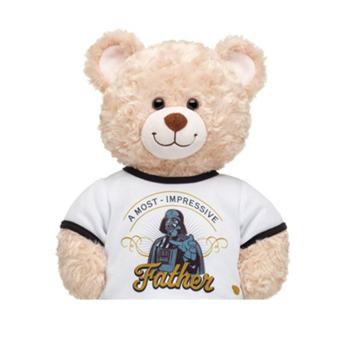 POLERA BLANCA PADRE DARTH VADER STAR WARS BUILD-A-BEAR-2