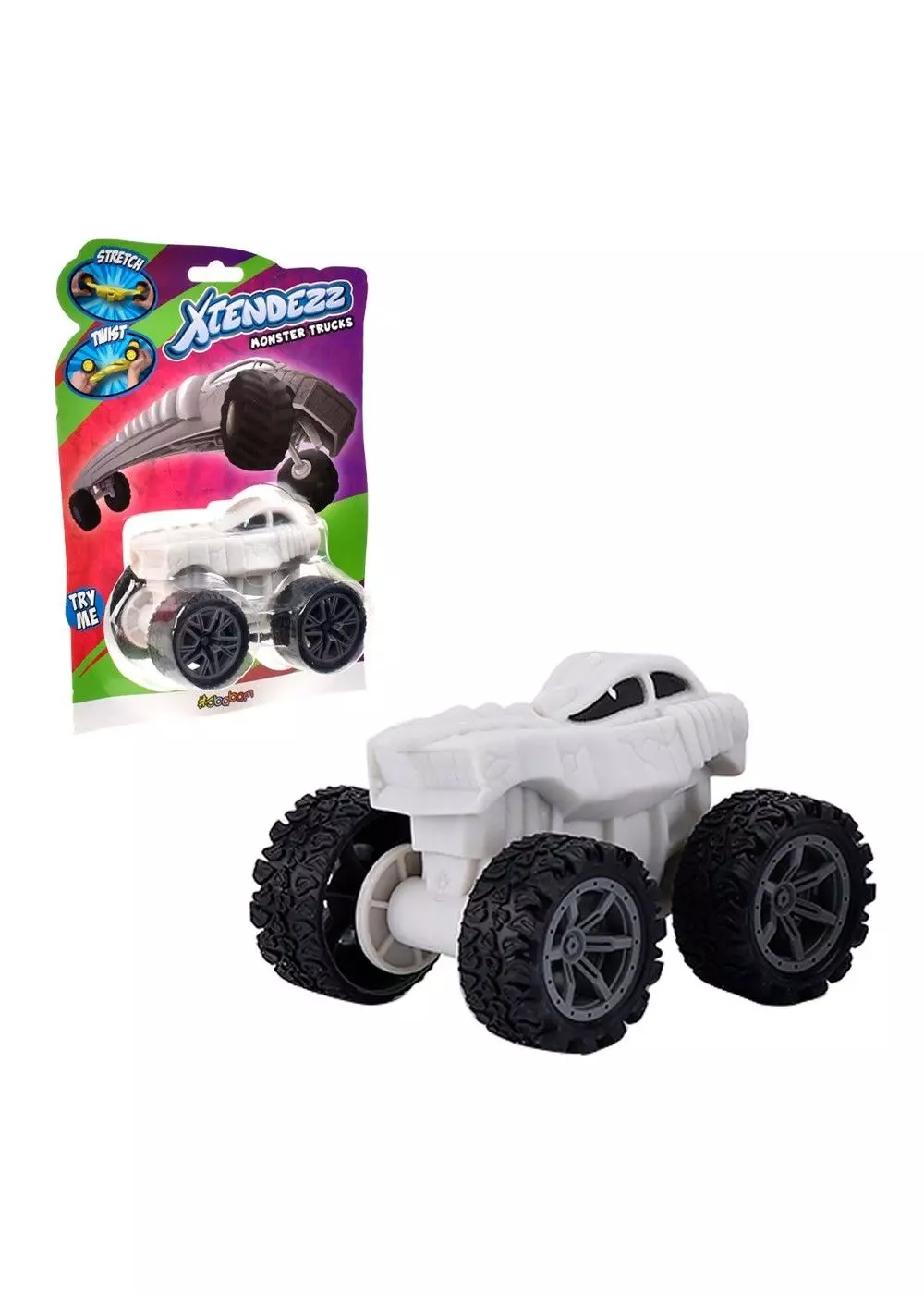 CAMIONETA MOUNSTRUO STRETCH XTENDEZZ DE SBABAM - BLANCO-0