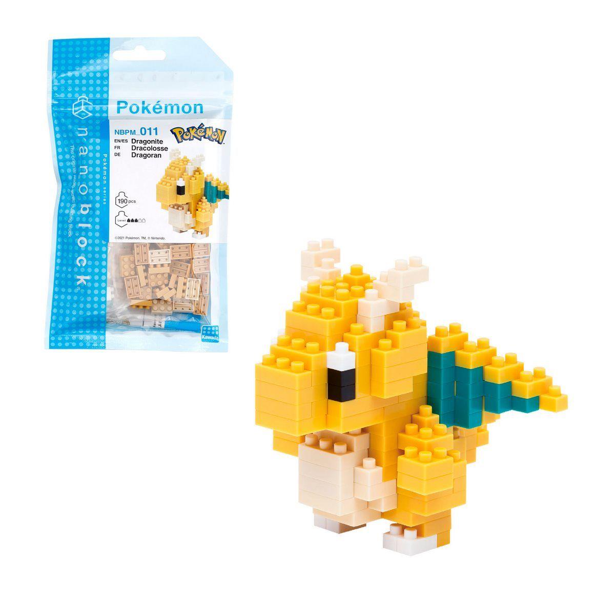 FIGURA NANOBLOCK SERIE POKEMON DE BANDAI - DRAGONITE-0