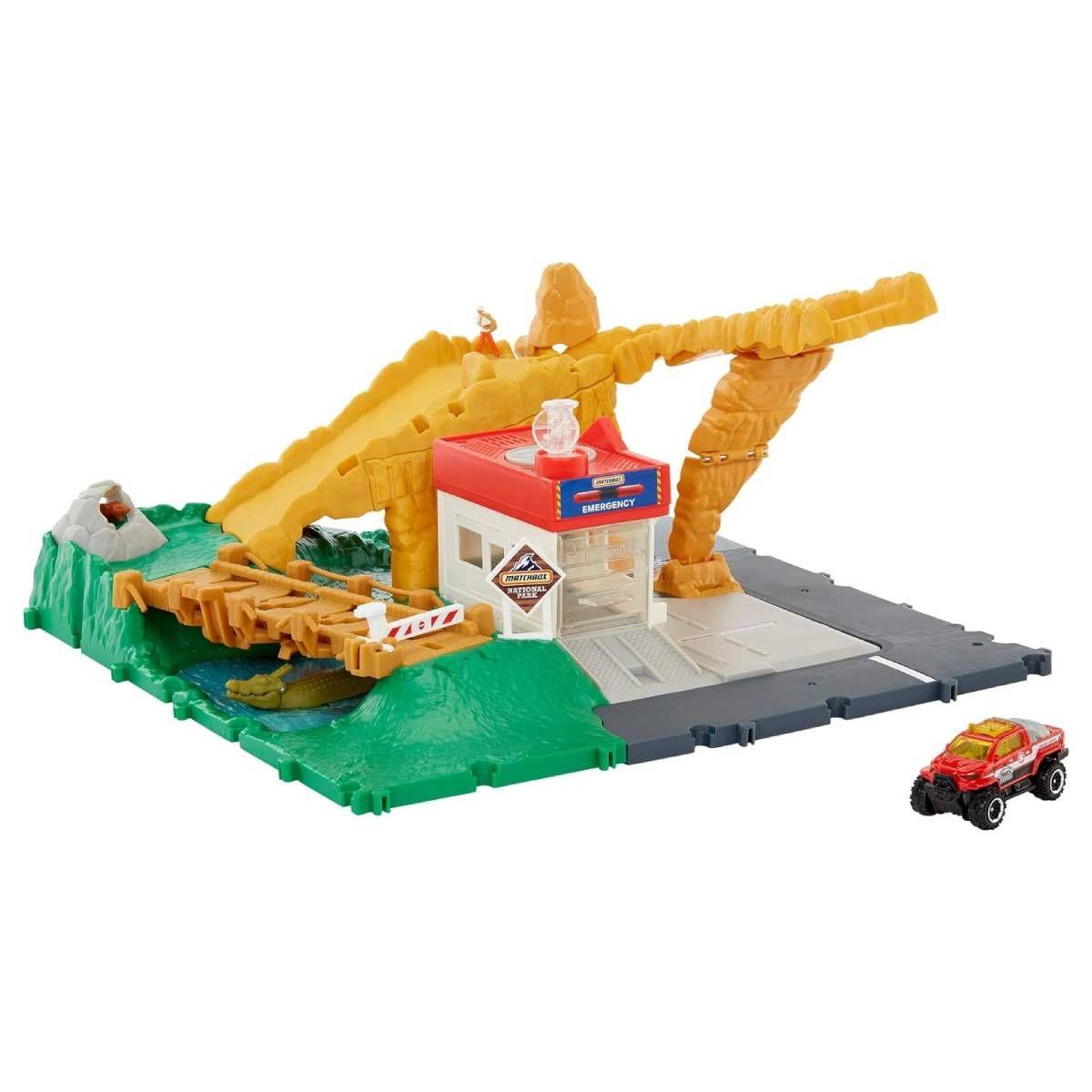 Matchbox Conductores De Accion Mattel - Canyon Adventure-3