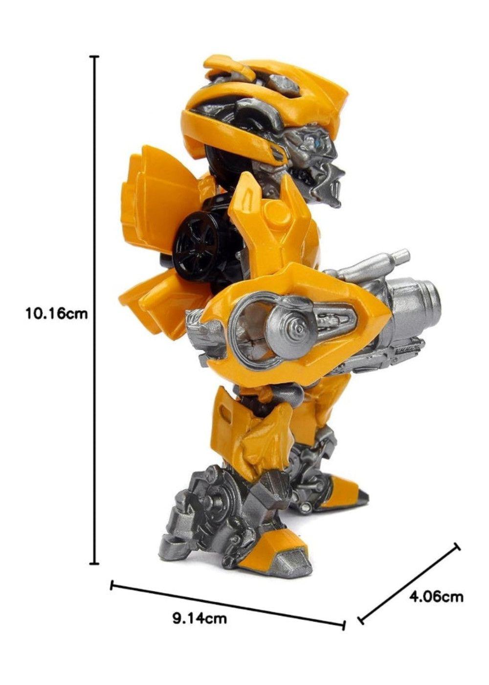 Figura Metal Transformers 11cm Bumblebee Jada-6