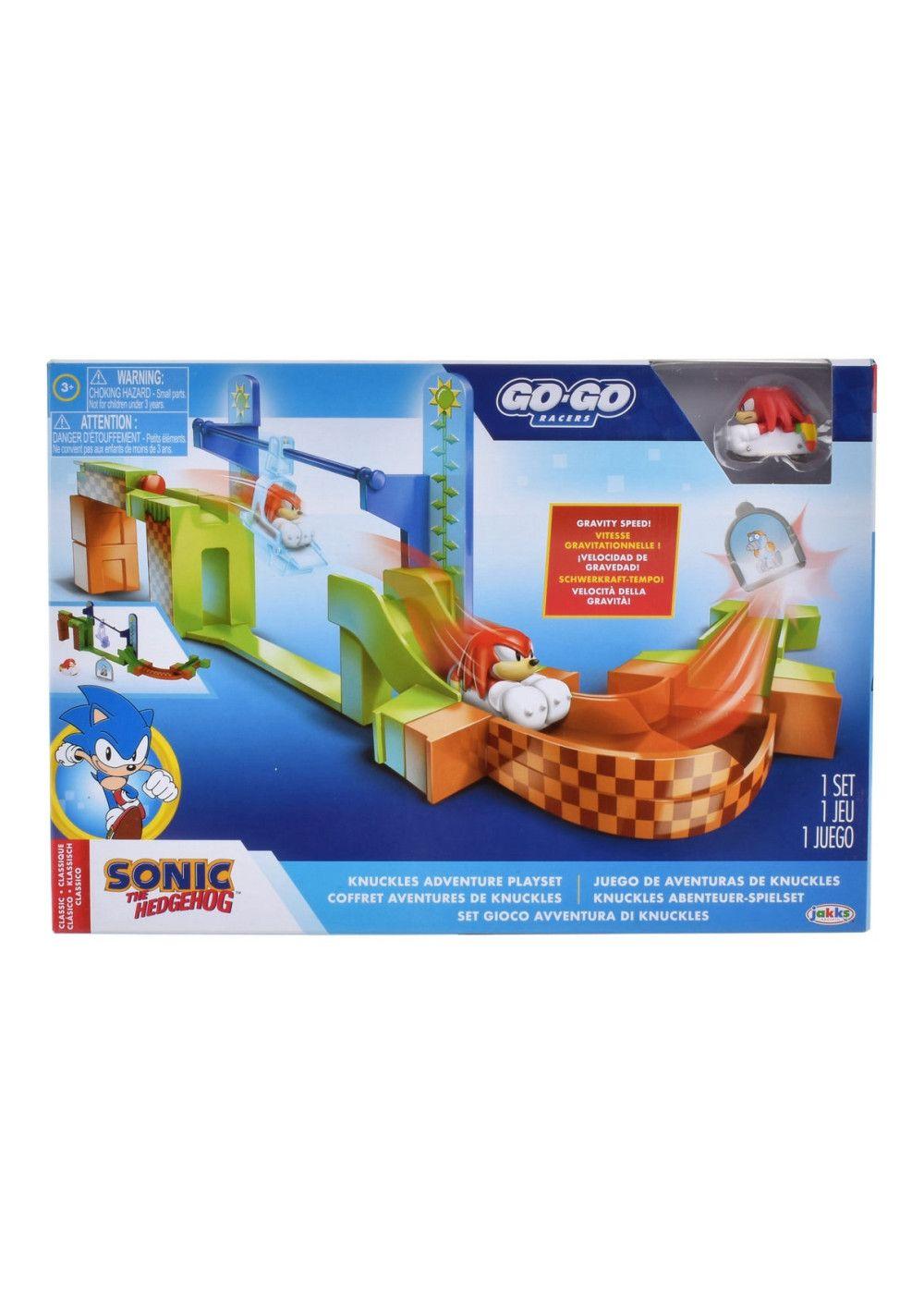 Playset Autos De Carrera Go Go Sonic -knuckles-2