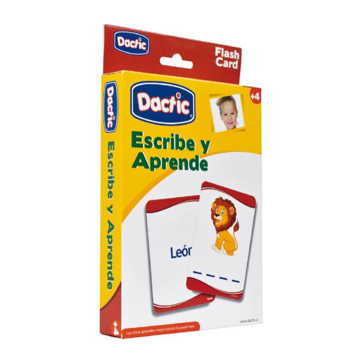 Láminas DACTIC escribe y aprende para bebés 56 tarjetas-3