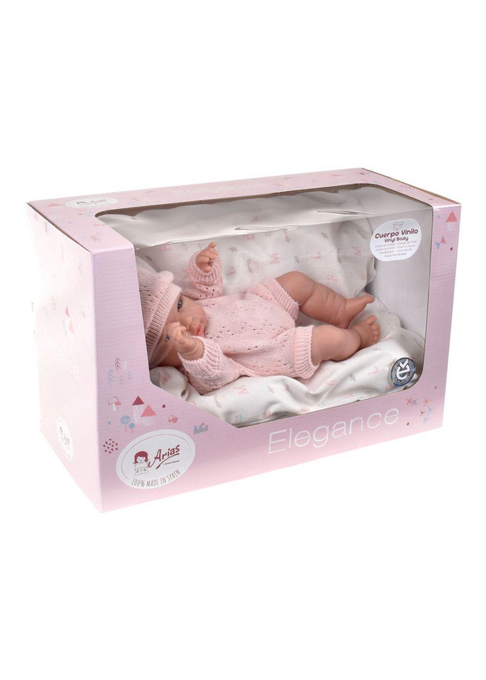 Muñeca Elegance Natal Rosa Con Cojin 30 Cm Arias-1