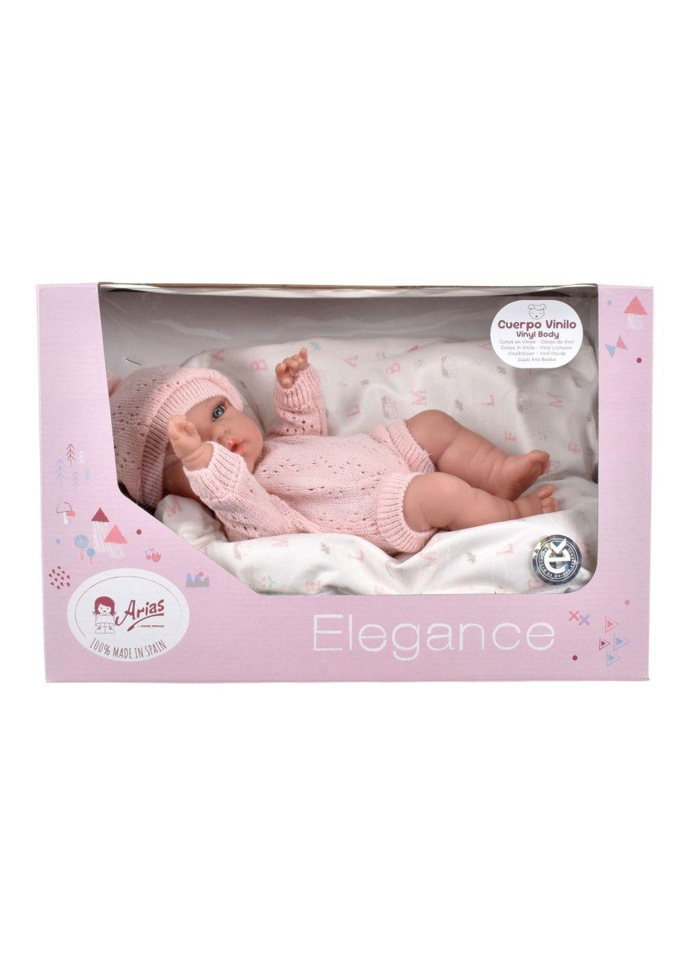 Muñeca Elegance Natal Rosa Con Cojin 30 Cm Arias-2