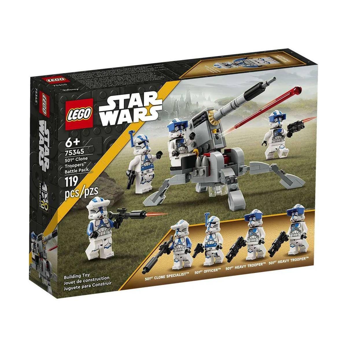 PACK DE COMBATE CLON TROOPERS DE LA 501 LEGO STAR WARS-6