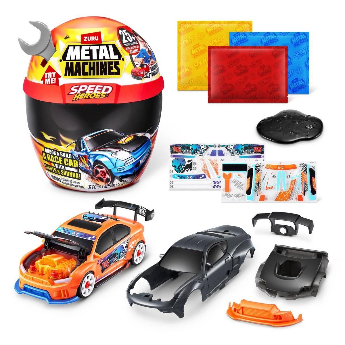 Playset casco Metal Machines 25 piezas luces y sonidos-2