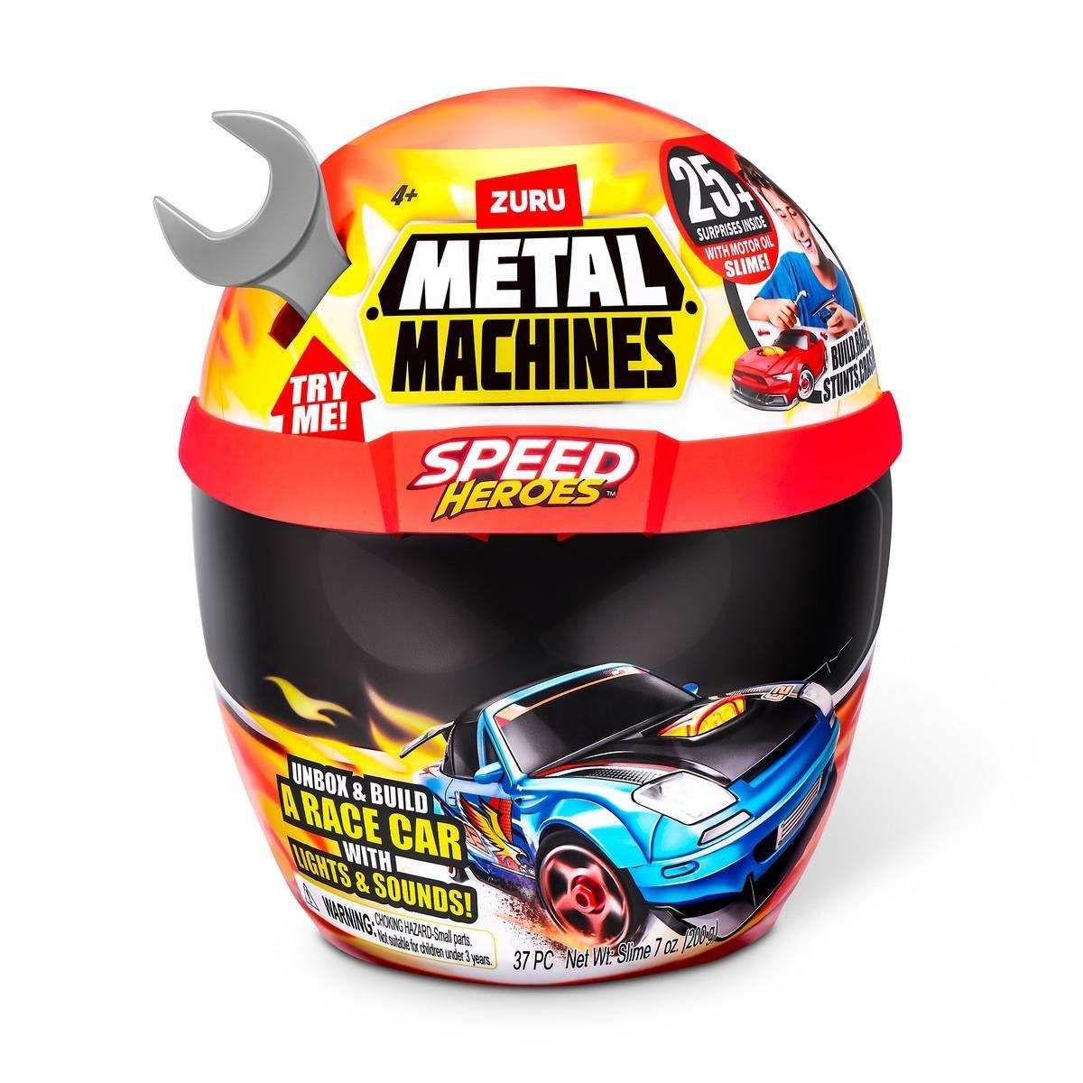 Playset casco Metal Machines 25 piezas luces y sonidos-3