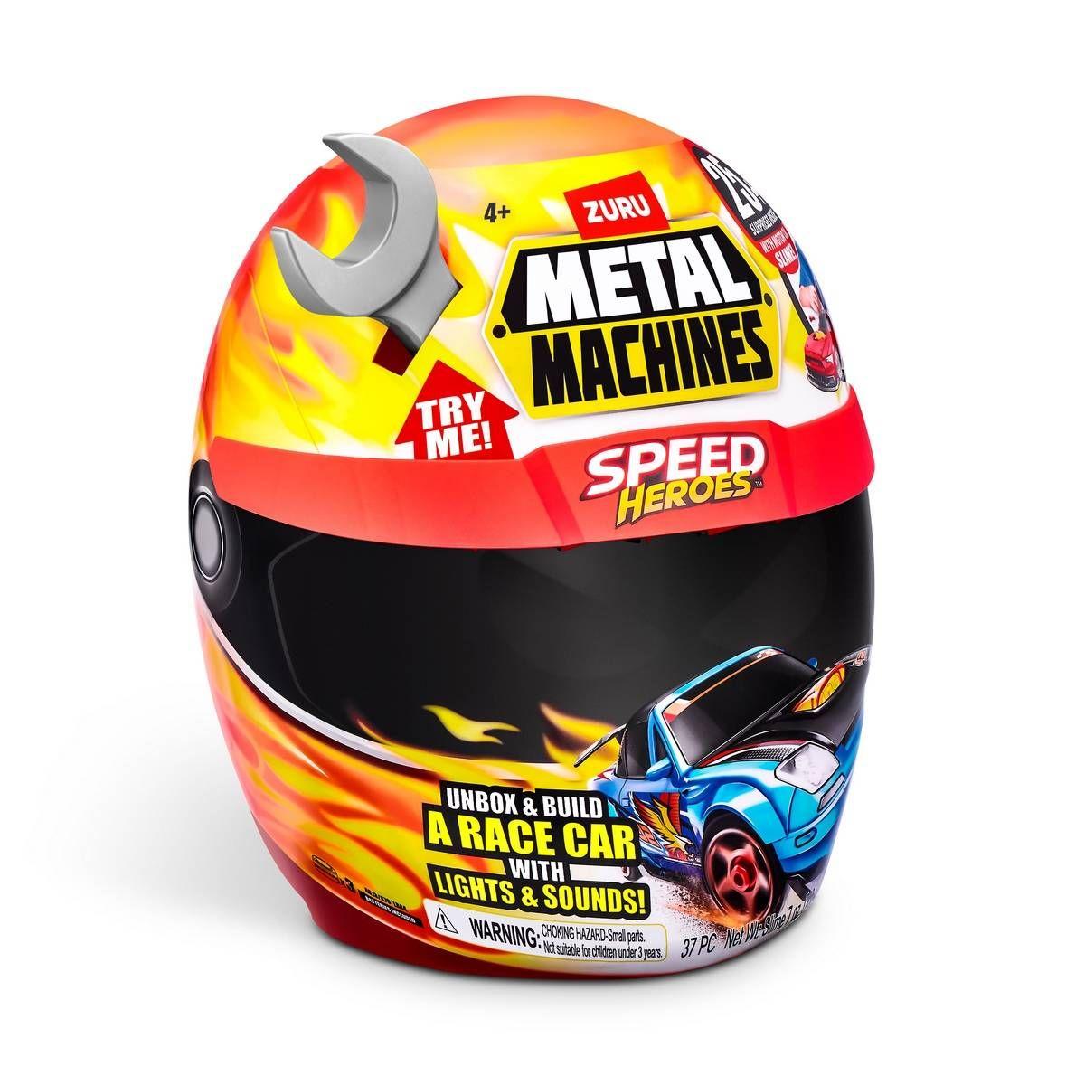 Playset casco Metal Machines 25 piezas luces y sonidos-4