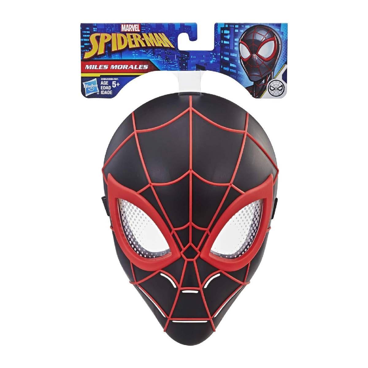 Spiderman Spiderverse Máscara Básica - Miles Morales-7