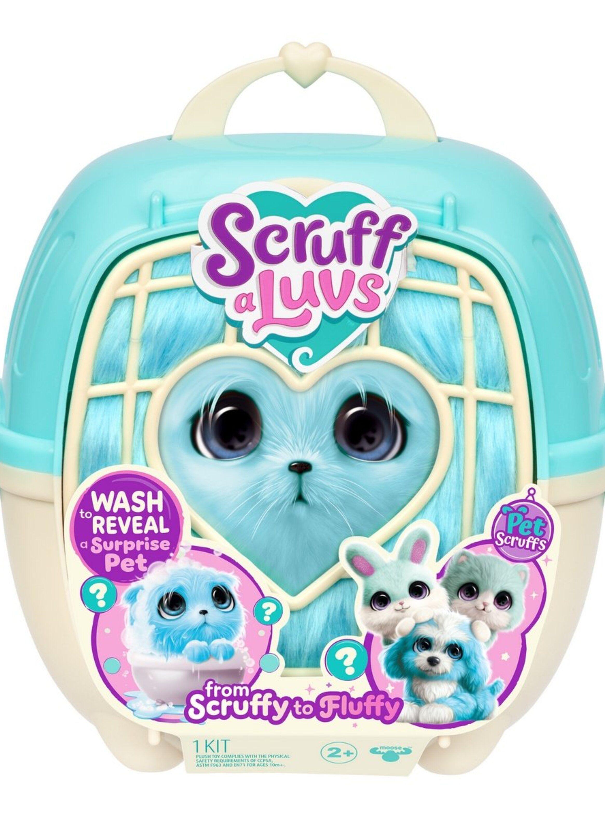 Peluche Rescatame Casita Y Acc Scruff A Luvs - Gato Celeste-2