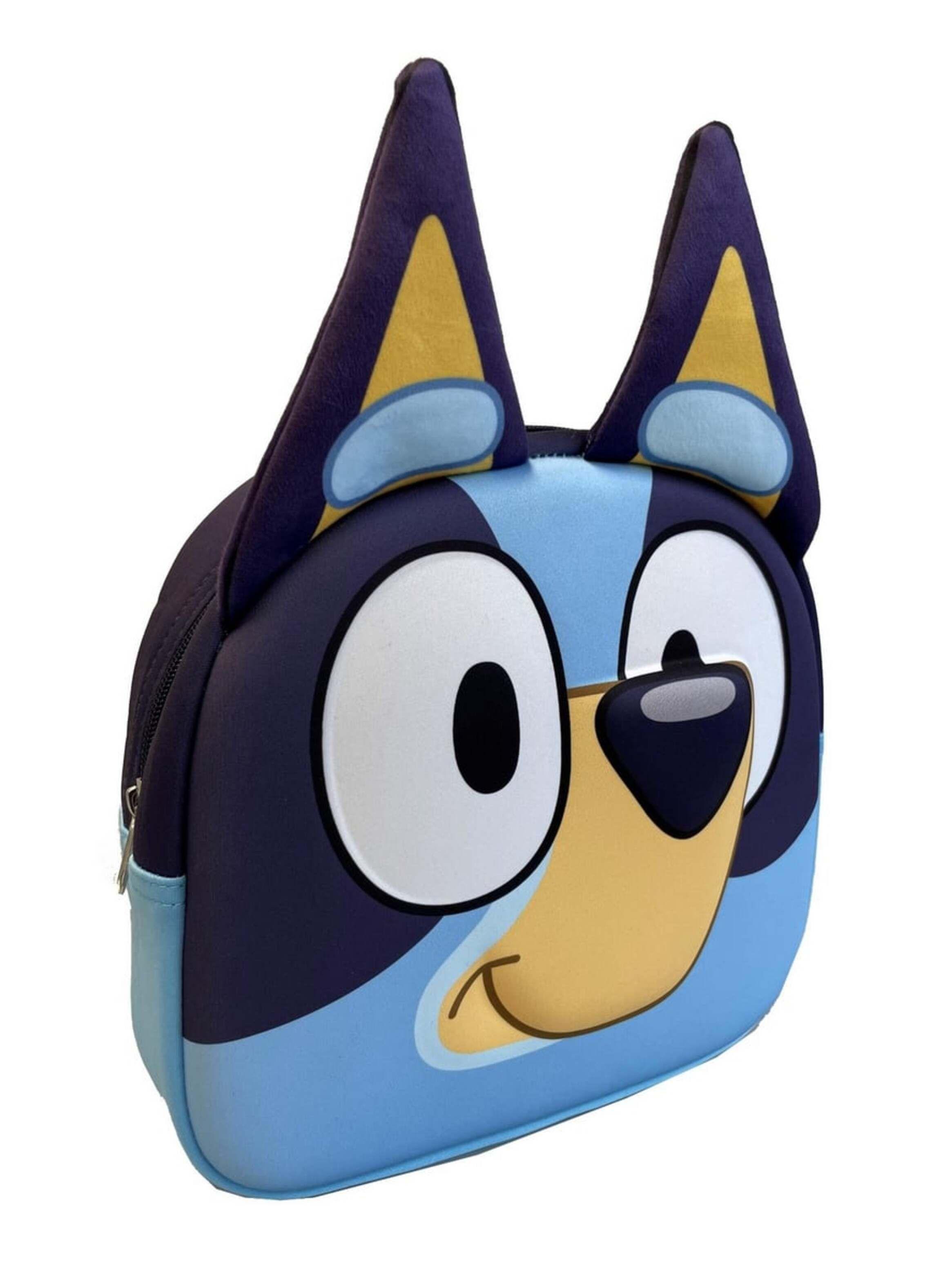 Mochila Preescolar 3d Bluey Con Arnés-0